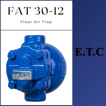 Float Air Trap type FAT 30-12  Float Air Trap type FAT 30-12 Float Air Trap type FAT 30-12