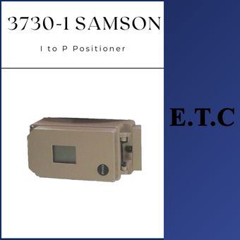 I to P Positioner Type 3730-1 Samson  I to P Positioner Type 3730-1 Samson I to P Positioner Type 3730-1 Samson