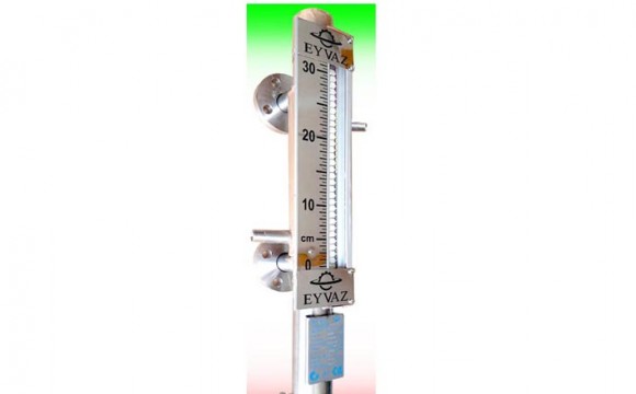 The production of magnetic level gauge with heating jacket
