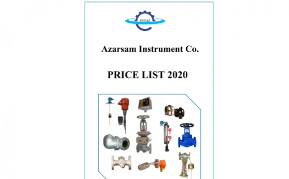 price list for EYVAZ products