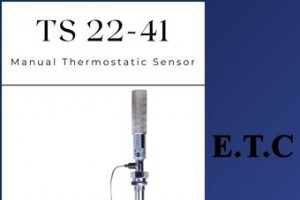 Manual Thermostatic Sensor TS Type 22-41