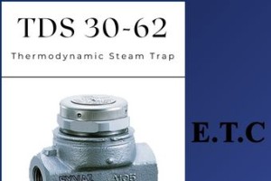 Thermodynamic Steam Trap With Bimetallic Air Vent Type TDS 30-62
