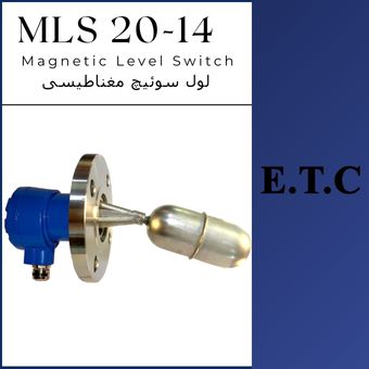 لول سوئیچ مغناطیسی تیپ MLS 20-14  لول سوئیچ مغناطیسی تیپ MLS 20-14 Magnetic Level Switch Type MLS 20-14
